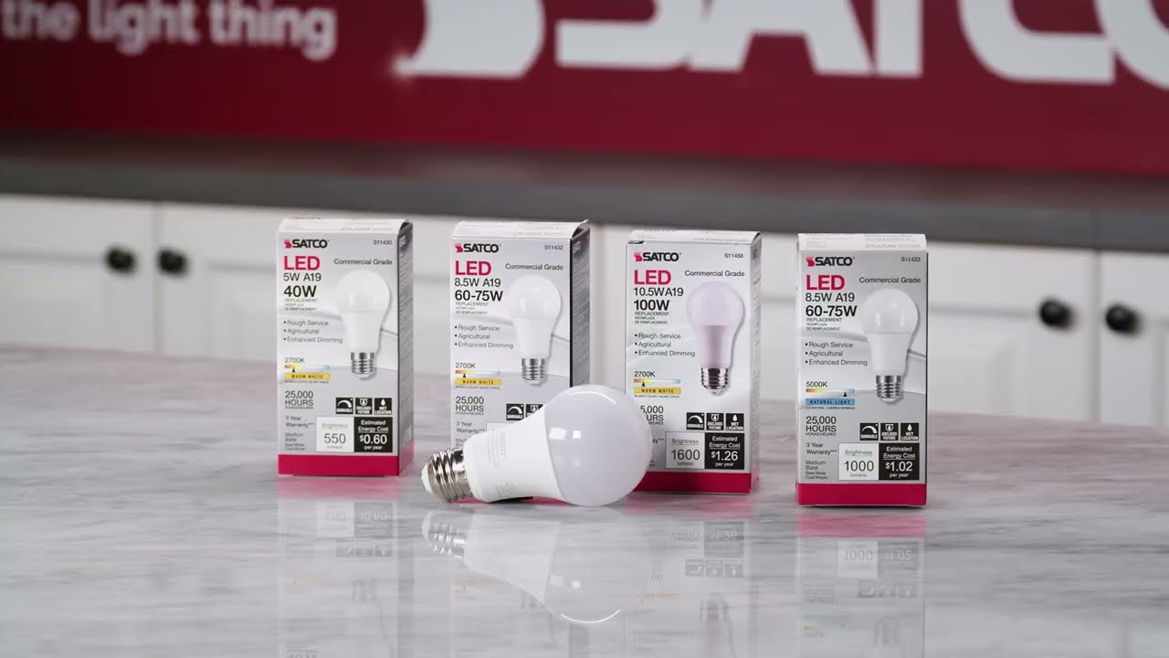 S11433 8.5A19/LED/850/AGRI/120V/D