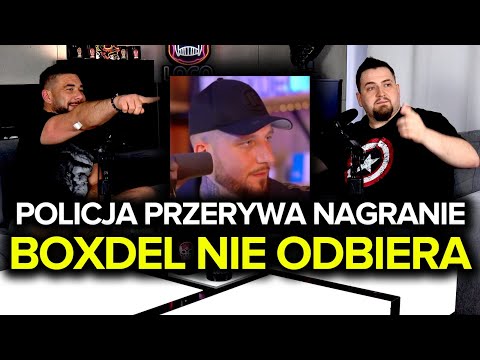 PAN PAWŁOWSKI - Policja przerywa nagranie, zaproszenie do Aferek, Boxdel i Wardęga nie odbierają tel