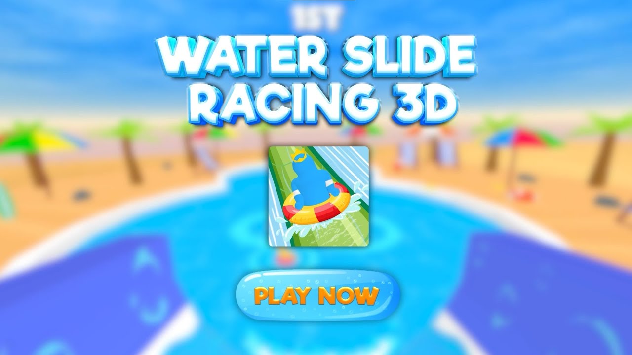 Aqua Theme Park! Water Slide Bump Race 3D - Amusement Park Shortcut Run  Water Slide Fun Race Sliding Game::Appstore for Android