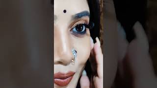 I LOVE SAREE ️️ & you??? #saree #sareelove #makeup #makeupartist #selfmakeup