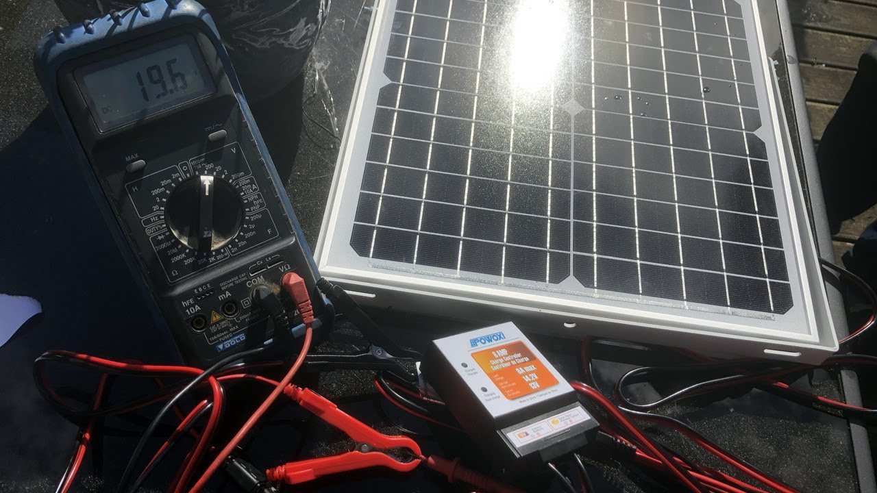 OYMSAE - Cargador de batería solar portátil de 30 W/12 V, con panel solar  de 30 W y 12 V, enchufe para encendedor de cigarrillos y clip de cocodrilo