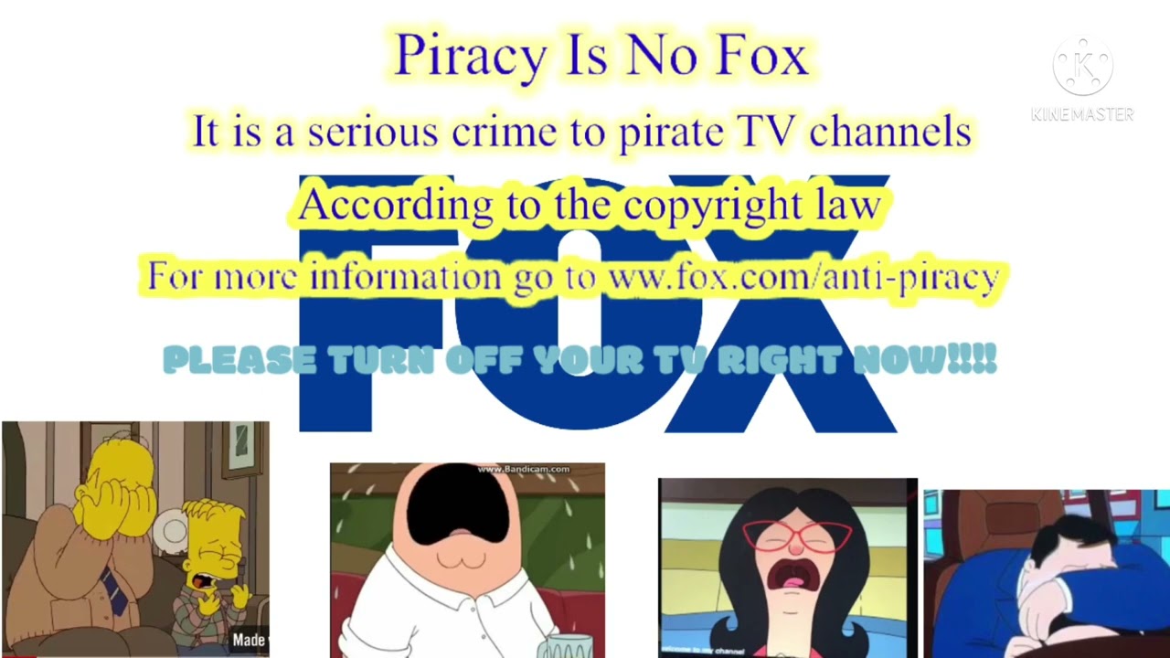 Fox Anti Piracy Screen (2012-2013)