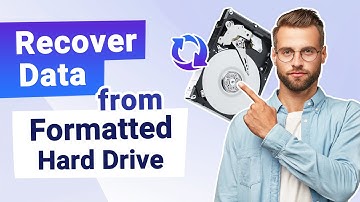 [3 Ways] How to Recover Data/Files from a formatted Hard Drive