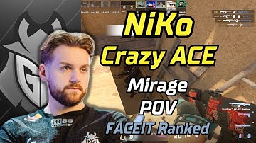 NiKo ACE with Crazy Prefire | FACEIT Ranked | Apr 17, 2024 #cs2 #demo #g2 #pov