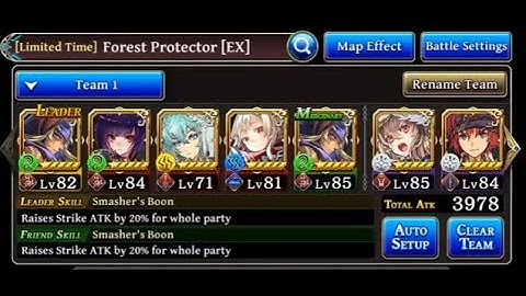 The Alchemist Code : Forest Protector [EX].