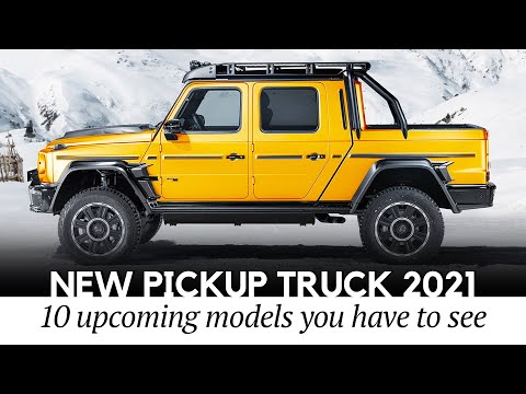 10 Upcoming Pickup Trucks to Watch for in 2021-2022 (American and International Models Shown)