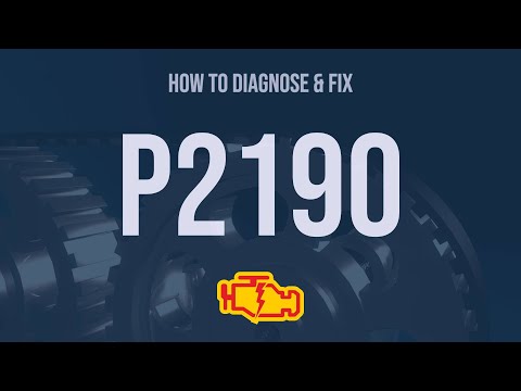 How to Diagnose and Fix P2190 Engine Code – OBD II Trouble Code Explain