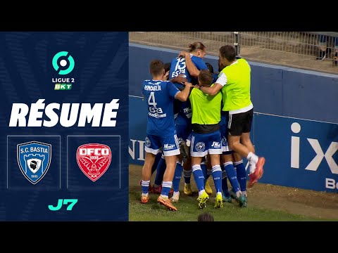 CA Bastia Dijon Goals And Highlights