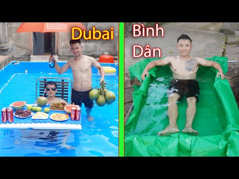 Hưng Troll | Trẻ Trâu Và Bữa Tiệc Bể Bơi Theo Phong Cách Dubai Và Bình Dân