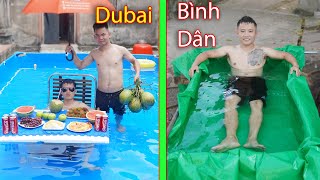 Hưng Troll | Trẻ Trâu Và Bữa Tiệc Bể Bơi Theo Phong Cách Dubai Và Bình Dân