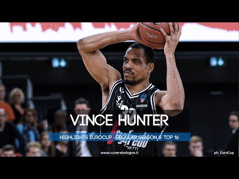 Vince Hunter - Virtus Bologna - Highlights EuroCup 2019/20 (Regular Season & Top 16)