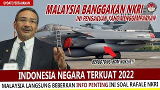 TERBARU !! MALAYSIA BEBERKAN INFO PENTING UNTUK INDONESIA TERKAIT PEMBELIAN 42 JET TEMPUR RAFALE