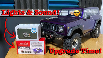 Redcat Gen8 V2 Sound Module and light kit Upgrades!// Installing some “Thunder” and “Lightning”//
