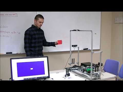 Control of a Cartesian robot (2D plotter) using hand movement-Arduino+NEMA17+MATLAB+Webcamera