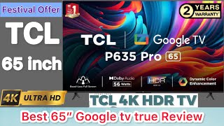 TCL 65P637 65 4K Ultra HD LED Smart TV - Jarir Bookstore KSA