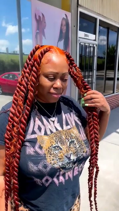  RUBY ROPE TWIST. #braids #twist #hairstyle #longbraids # ...