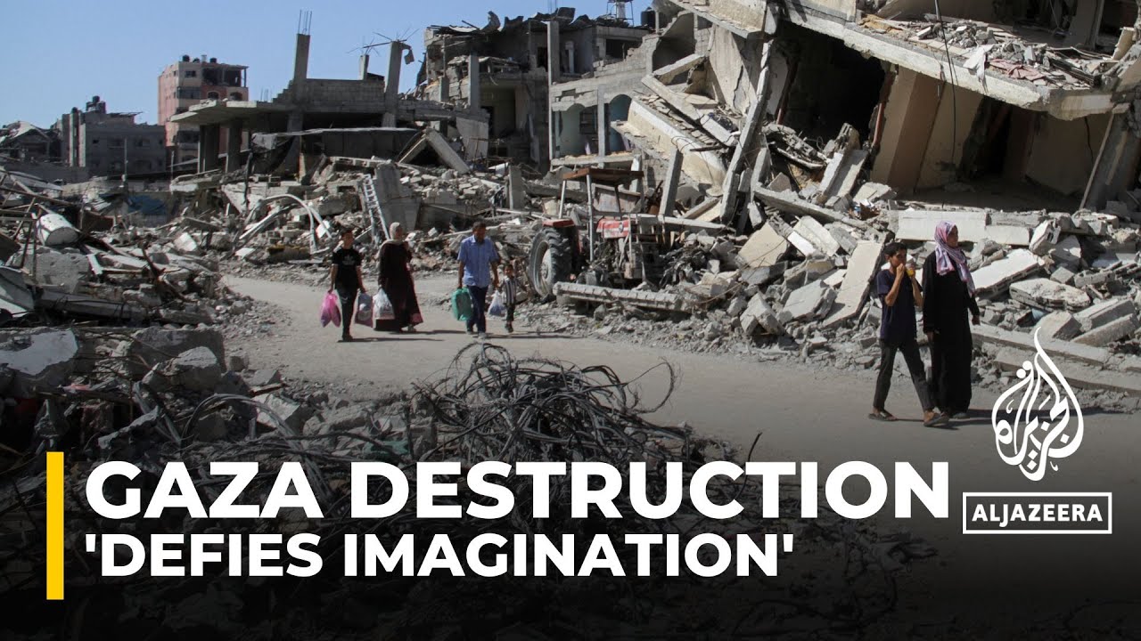 ⁣Level of destruction in Beit Lahiya 'defies imagination': Gaza’s Civil Defense