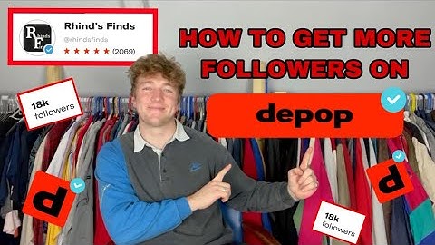 HOW TO GET MORE FOLLOWERS ON DEPOP