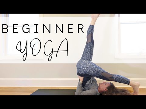 10min Beginner Yoga with Kara and David