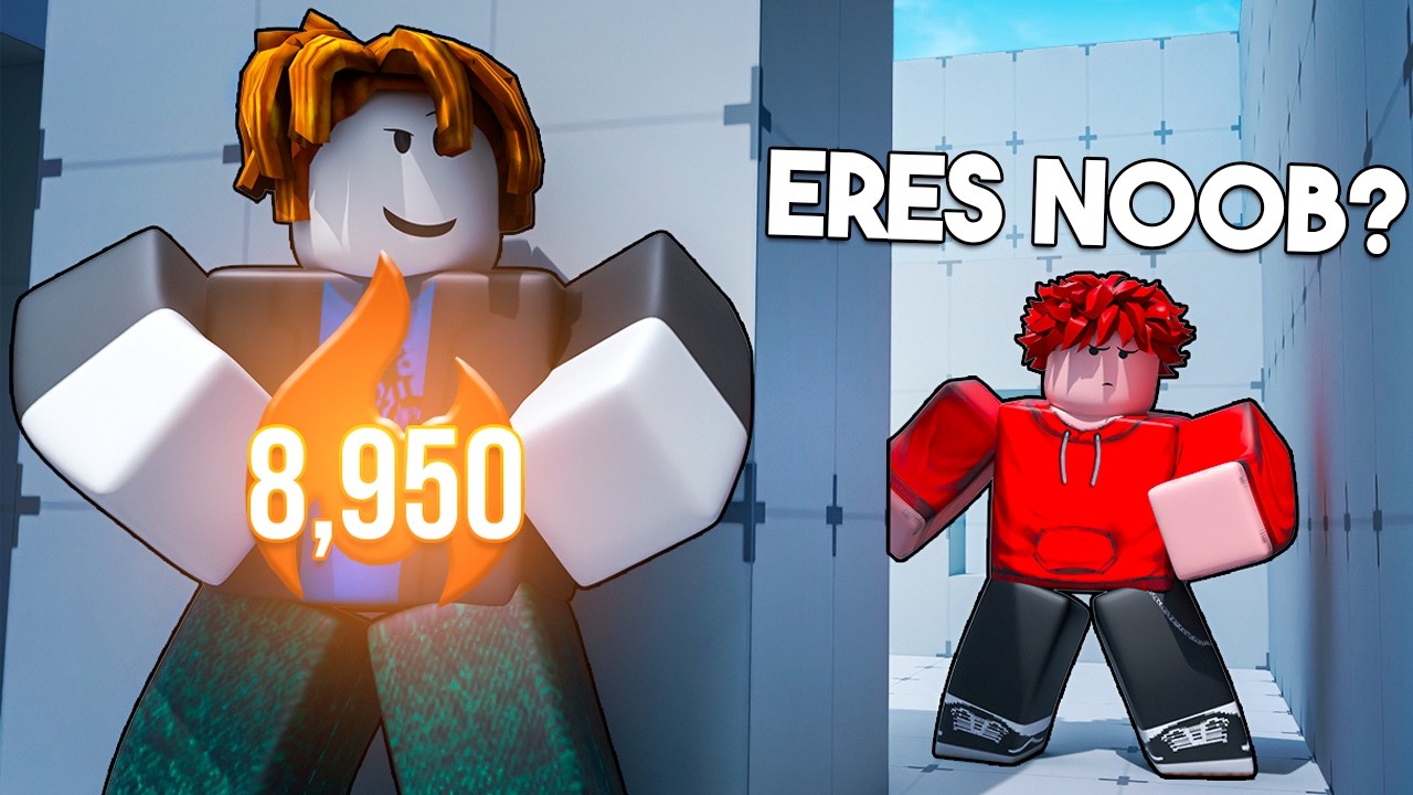 ¡Fingiendo ser un NOOB en Roblox Rivals!