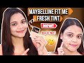 *New* Maybelline Fit Me Fresh tint Vitamin C & SPF for Flawless Skin?😱 | All Shade Swatches + Review