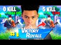 1 KILL = Je BAISSE mes GRAPHISMES sur FORTNITE... (c'est chaud)