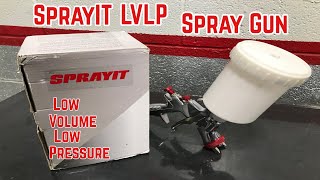 SprayIT R500 Low Volume Low Pressure spray gun for small air compressors