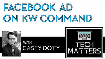 Create a FB Ad through the Campiagns section of Command