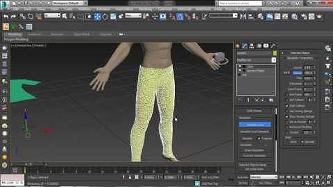 Making Cloth for 3D Character in 3Ds Max