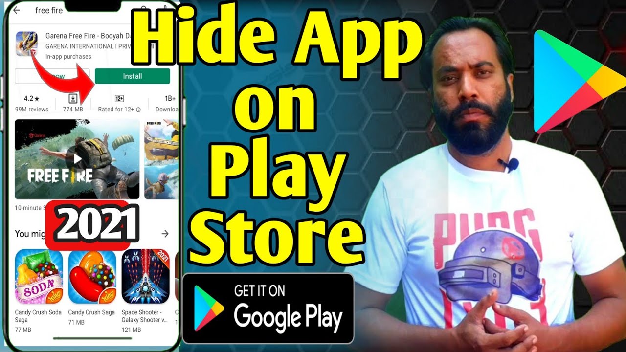 How to Hide apps on Play store 2021 | hide Apps from Play Store | hide ...