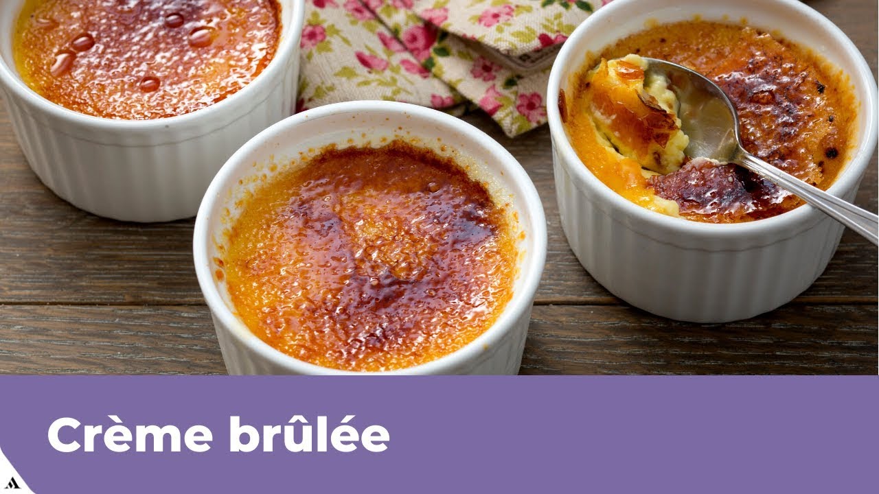 КРЕМ БРЮЛЕ - легкий рецепт (можно без горелки)