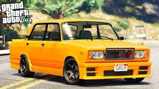 NEREALNIY TUNING VAZ 07! GTA 5 Real Hayot #3