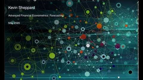 Introduction to Advanced Financial Econometrics
