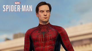 Spider-Man PC - 2004 Tobey Maguire Spider-Man MOD Free Roam Gameplay!