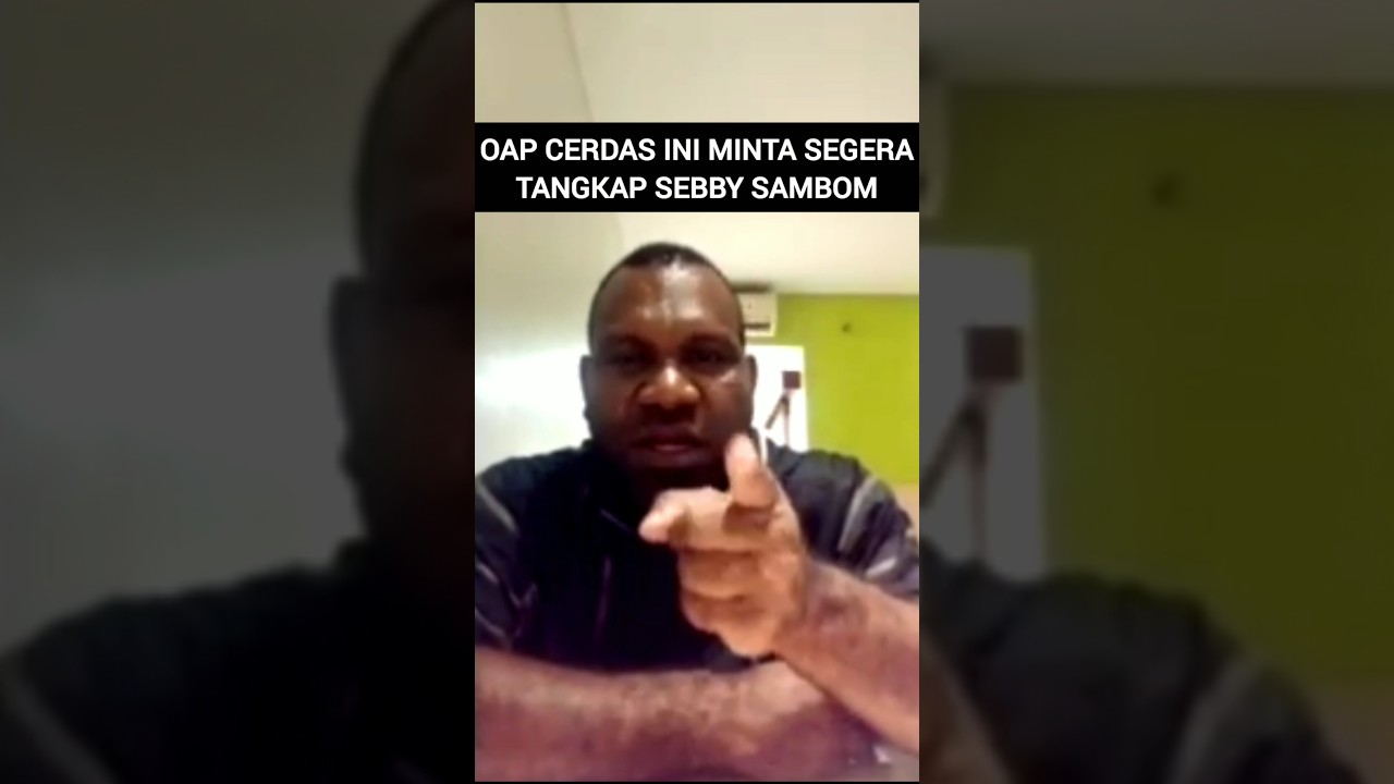 TANGKAP SEBBY SAMBOM❗ SANG PROVOKATOR 