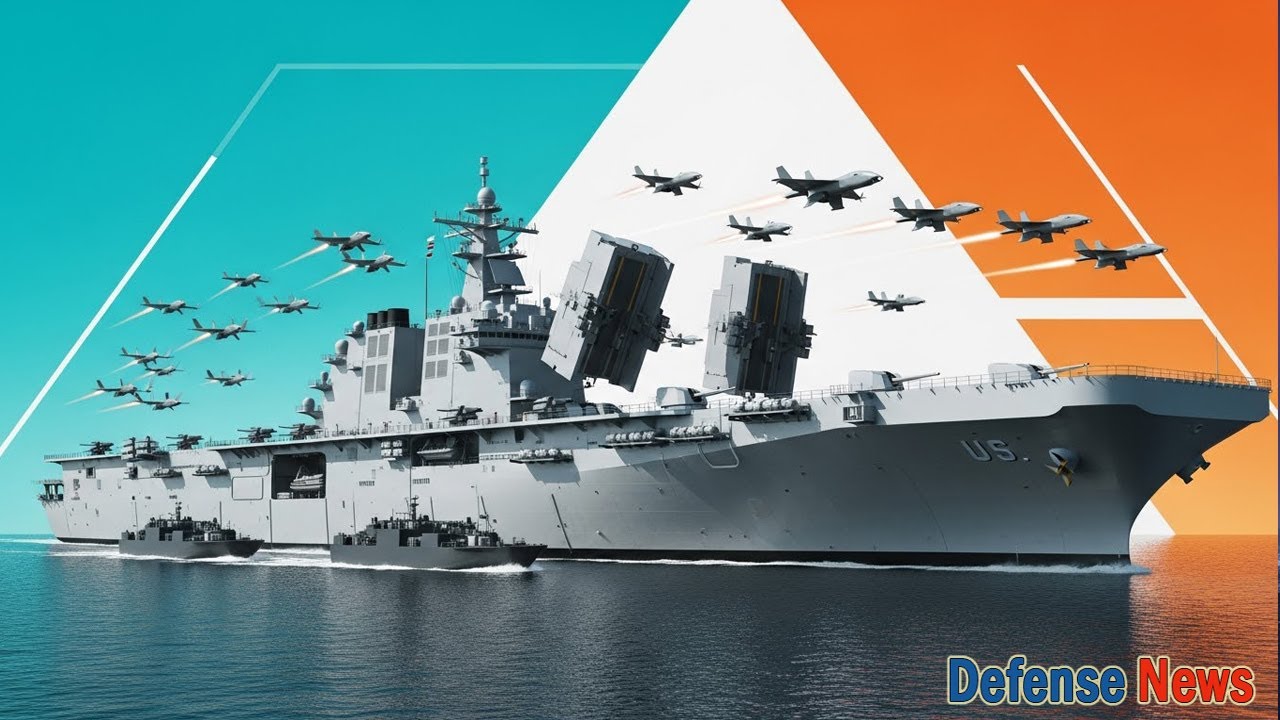 Сумасшедшие технологии! Новые десантные корабли ВМС США: как они будут выглядеть?