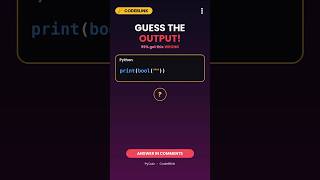 Can You Solve This Python Question 🐍 | PyQuiz Day 4 #shorts