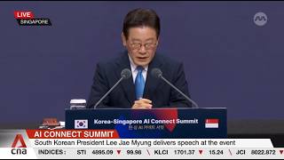 Artificial intelligence a shared growth engine for South Korea and Singapore