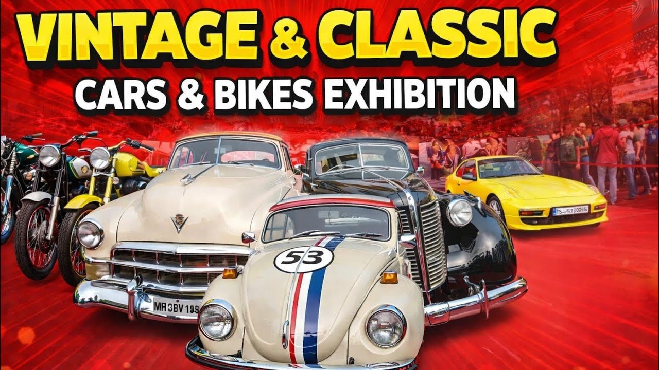 Heritage Car Show 2026 | Rare Vintage & Classic Cars and bikes in India 🇮🇳