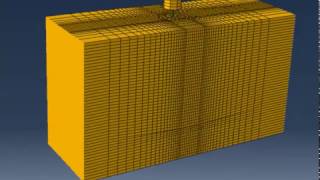 Pile-soil Interaction ground displacement problem (scale = 10)