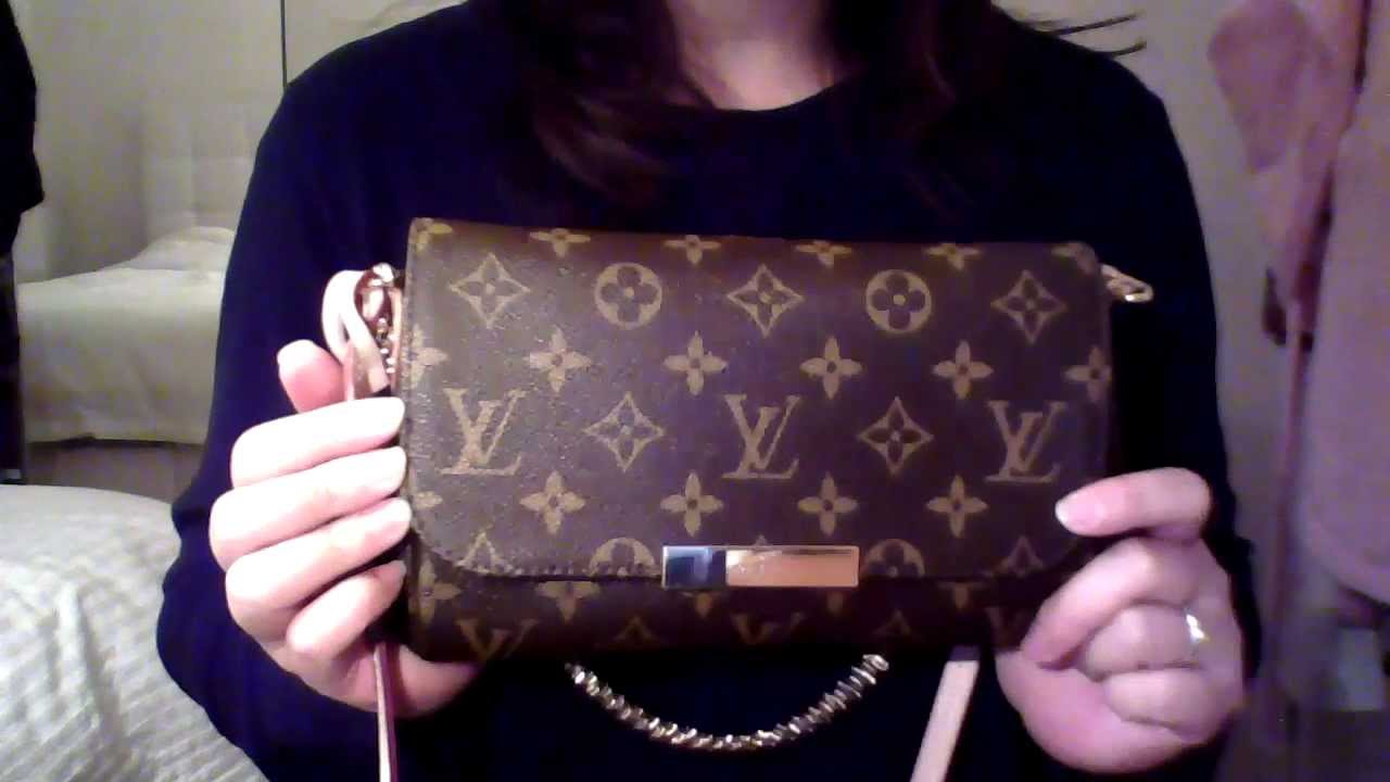 Louis Vuitton Favorite bag PM review - YouTube