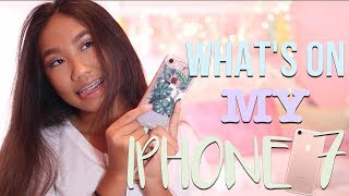 WHAT'S ON MY IPHONE 7!! 2017