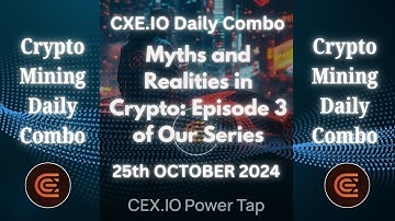 CEX.IO Today Quiz Answer || Myths and Realities in Crypto: Episode 3 of Our Series #cexio #quiz
