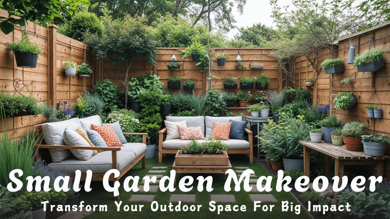 Small Garden Makeovers for Big Impact: Transform Your Outdoor Space ...