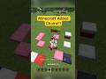 Minecraft Added Chairs?? #Minecraft #MinecraftUpdate