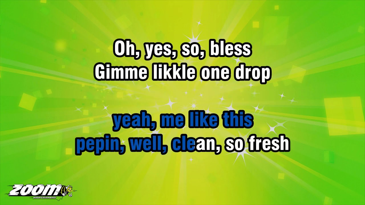 Tarrus Riley - Gimme Likkle One Drop - Karaoke Version from Zoom ...