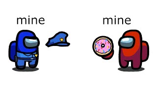 Among Us Donut Battle - 20 Police Hat