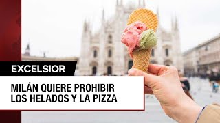 Milán busca prohibir la compra de helados y pizza después de medianoche