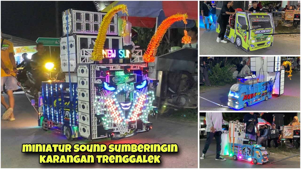 PAWAI MINIATUR SOUND DESA SUMBERINGIN KARANGAN TRENGGALEK