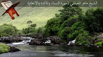 ‎الشيخ ماهر المعيقلي سورة النساء والمائدة والانعام كاملة عالية الجودة‎